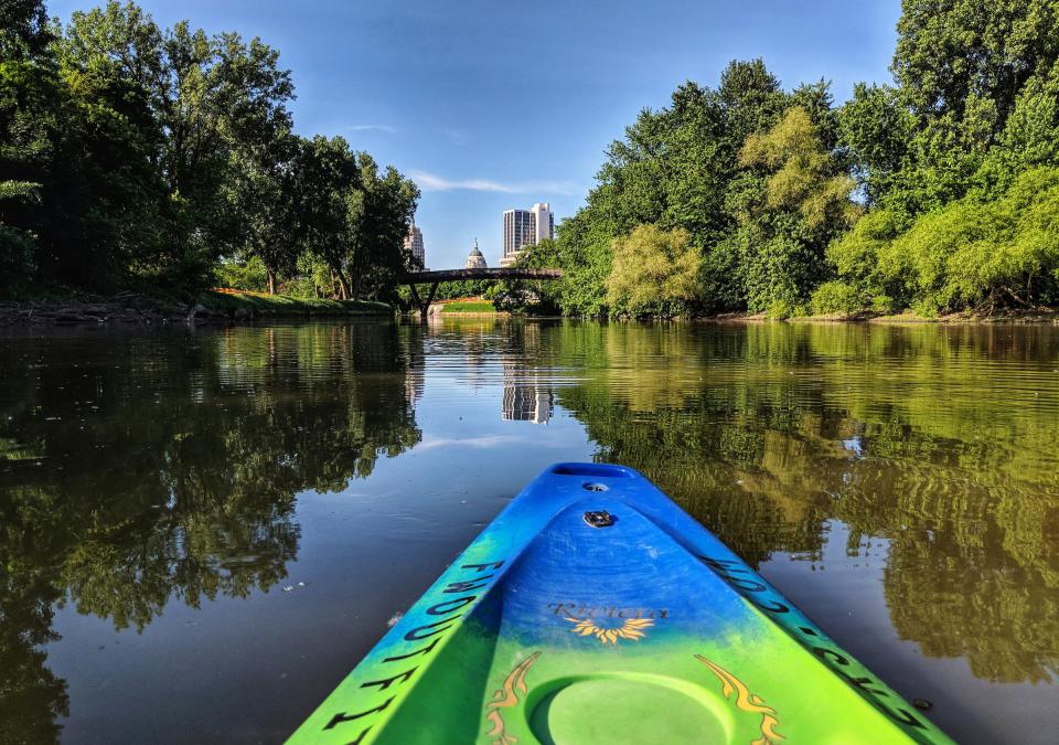 View from a kayak