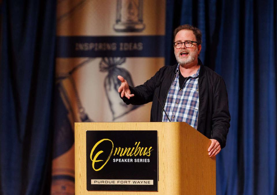 Rainn Wilson, actor and author (2023–24)