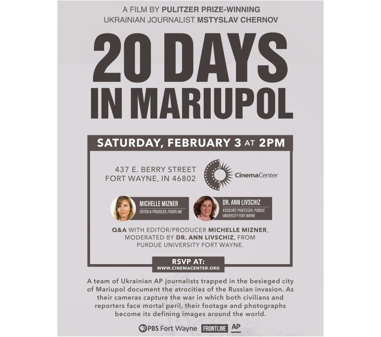 20 Days In Mariupol Livschiz