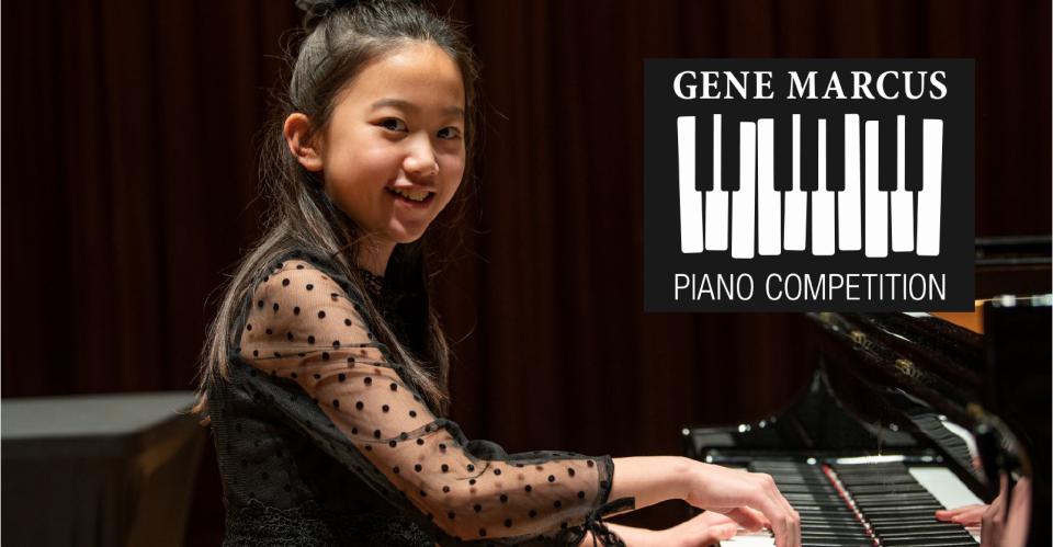 child playing paino