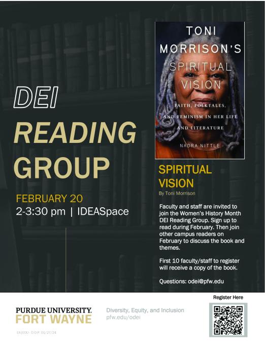 Spiritual Vision DEI Reading Group February