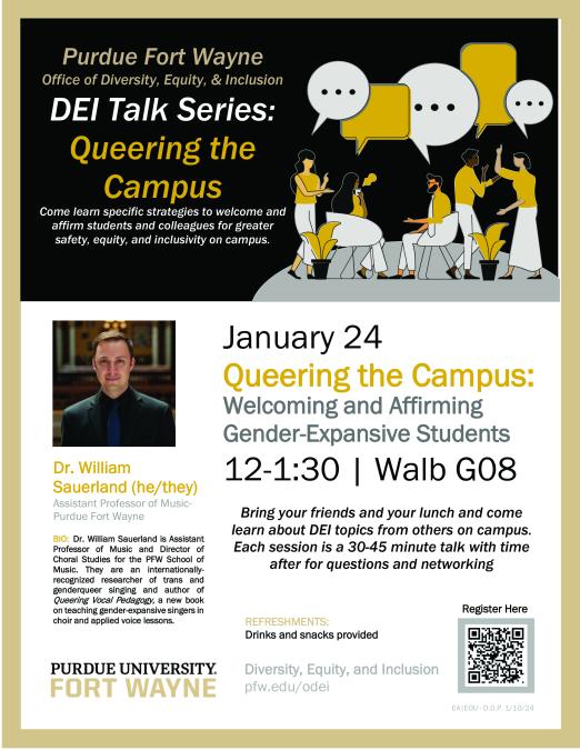 William Sauerland DEI Talk January