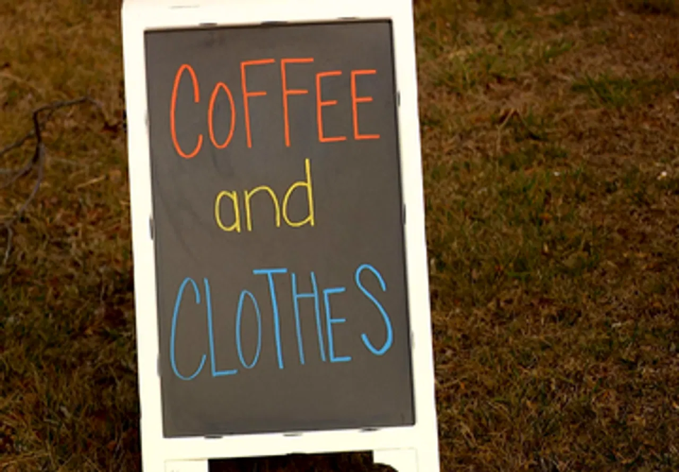 Thrift Swap and Coffee Crawl Image