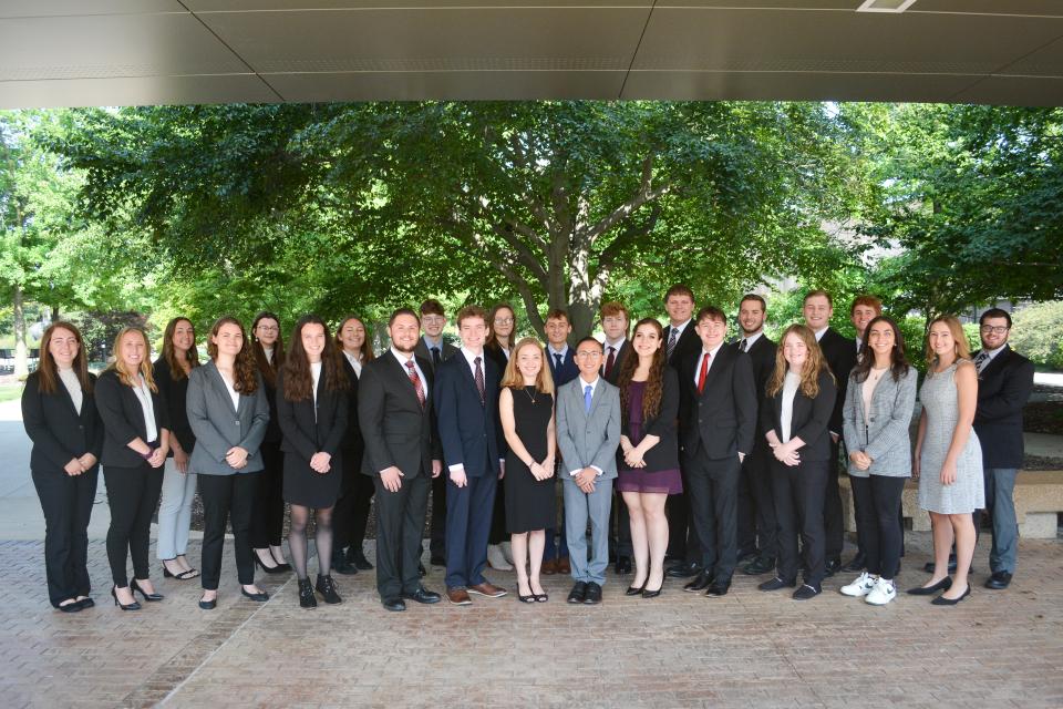 Group photo of the current Summit Scholars