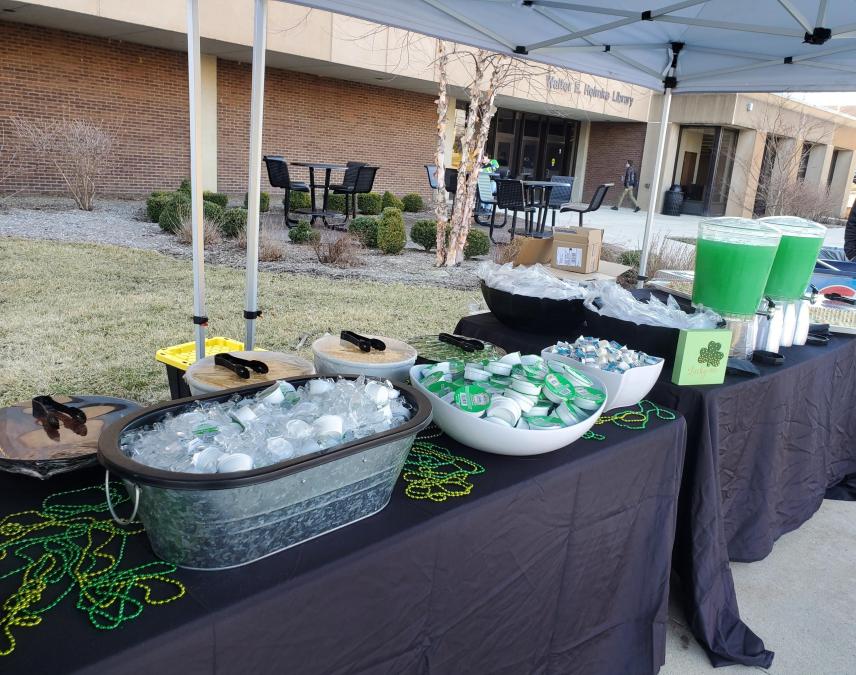 Potato Bar for St. Patrick's Day
