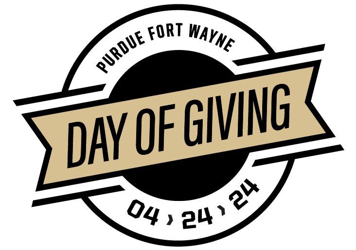 Purdue Fort Wayne Day of Giving logo 2024