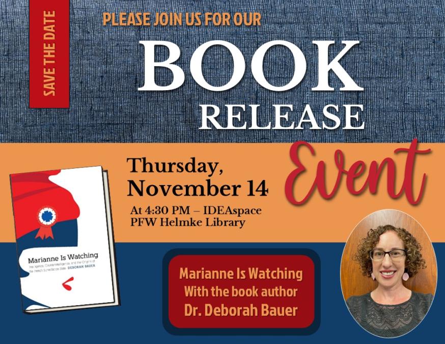 Deborah Bauer Marianne Is Watching Book Release Party