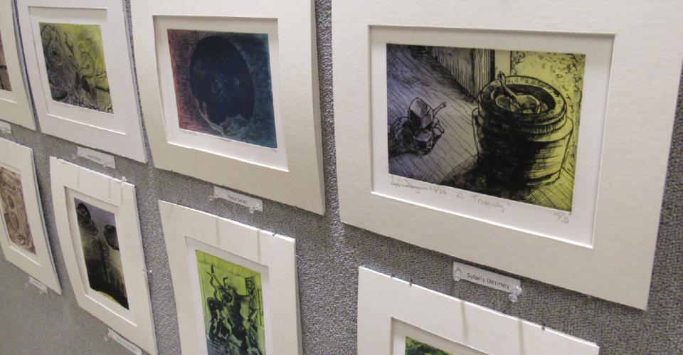 framed artwork