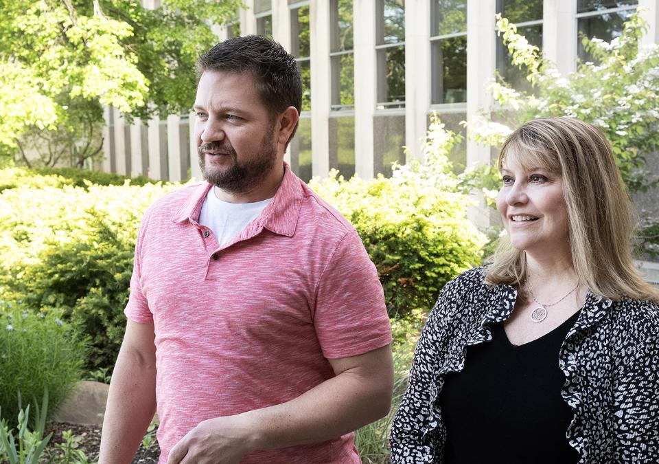 Michael Kirchner and Kim O'Connor