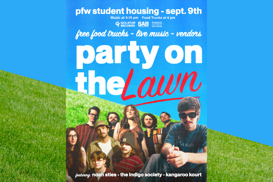 Party on the Lawn Flyer 8.19.2025