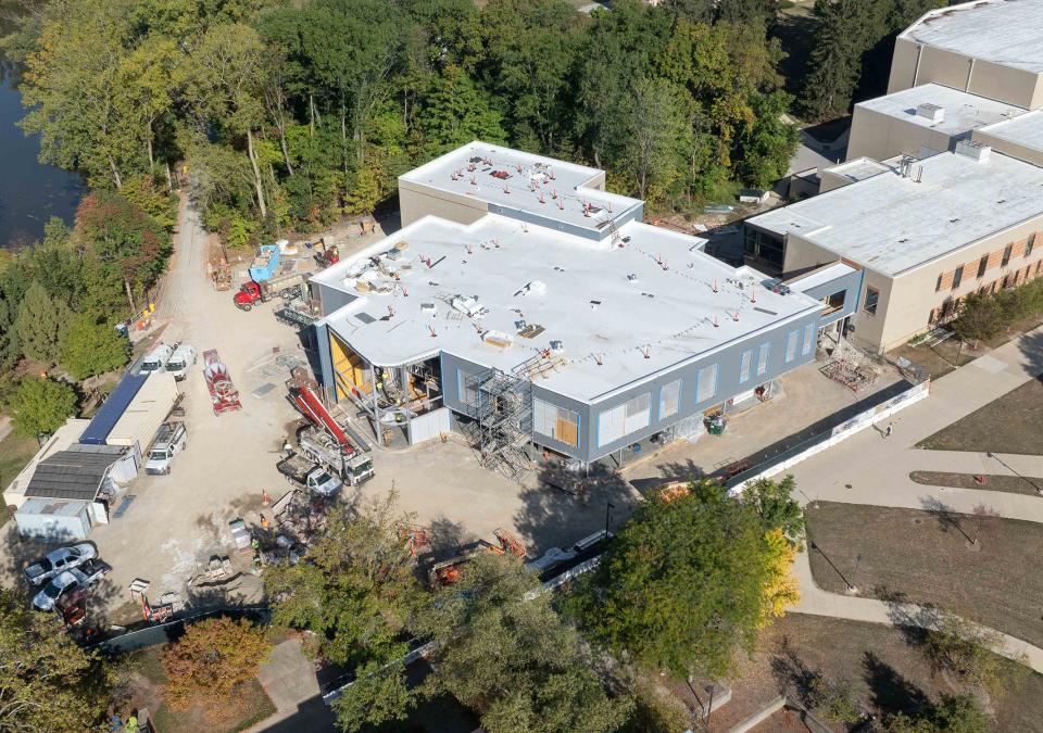 Aerial view of the Surack-Sweetwater Music Industry Building