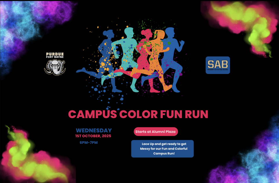 SM Campus Color Fun Run Flyer