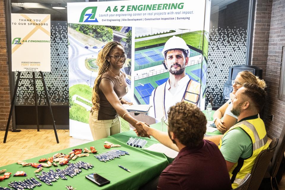 2025 Career Fair with Engineering Company