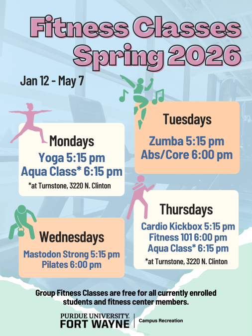 Thrive Week Fitness | Purdue University Fort Wayne