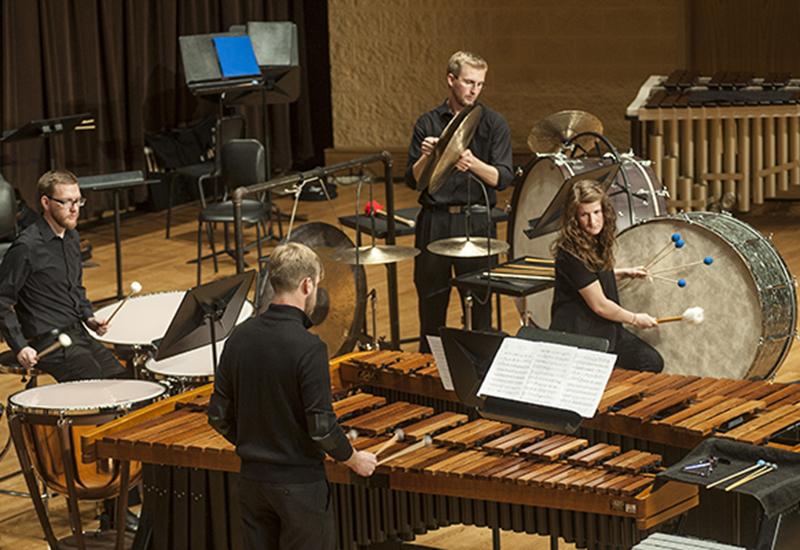 group of percussionists