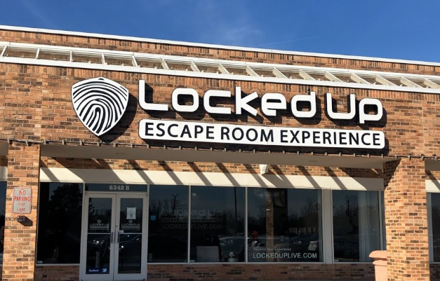 Building with Locked Up Escape Room Experience logo