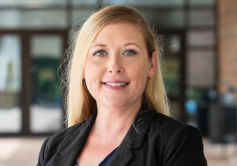 Portrait of Alanna Olah, chair and assistant clinical professor, Department of Hospitality and Tourism Management, Purdue Fort Wayne