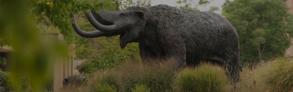 Mastodon Statue