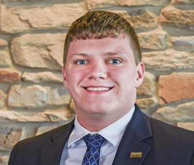 Portrait of Caleb Evers.