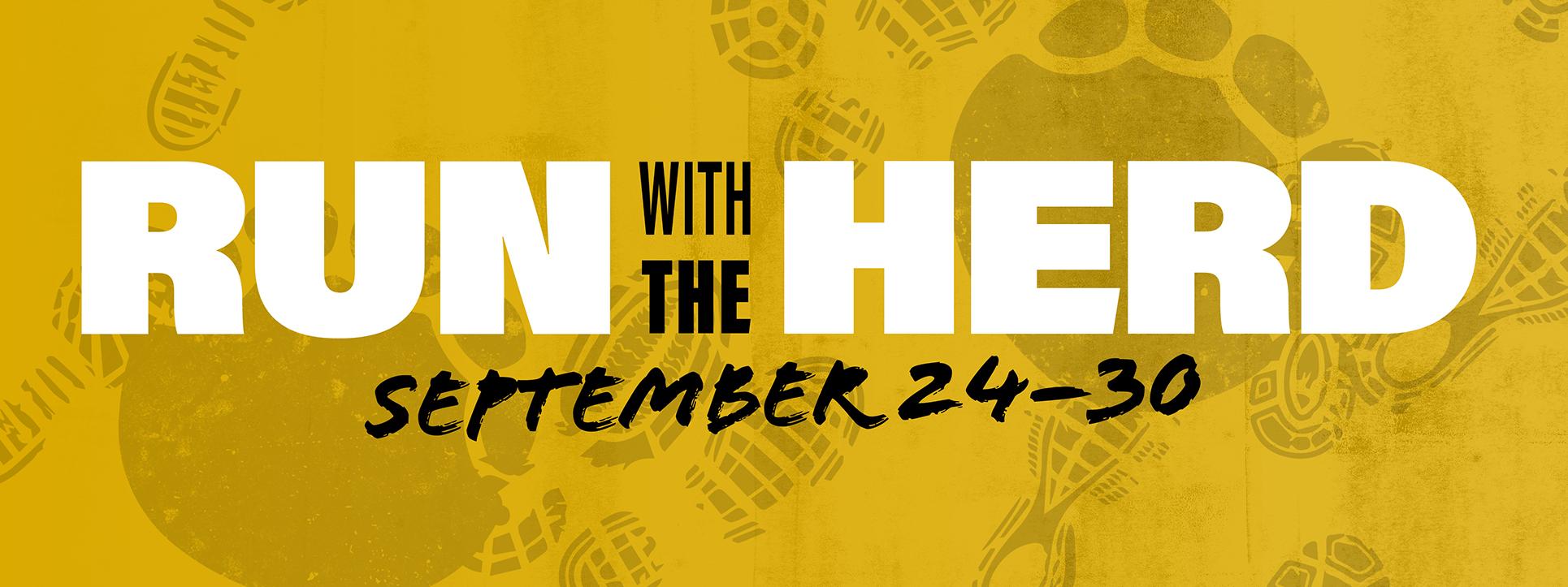 Run with the Herd, September 24-30