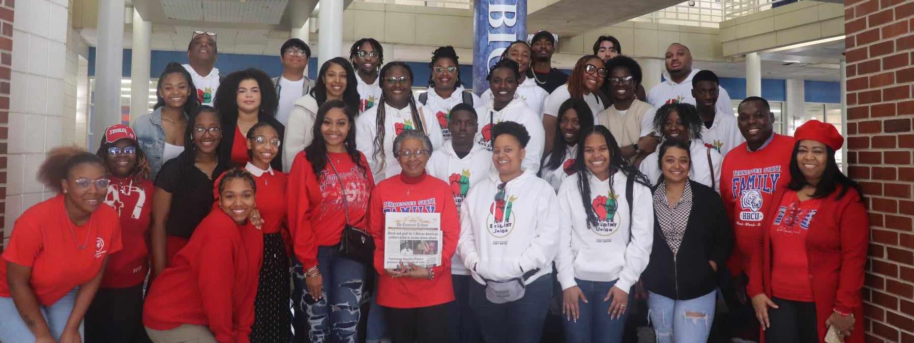 Members of PFW's Black Student Union visited Tennessee State University.