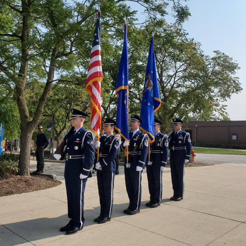 Color Guard Military Appreciation Day 2022