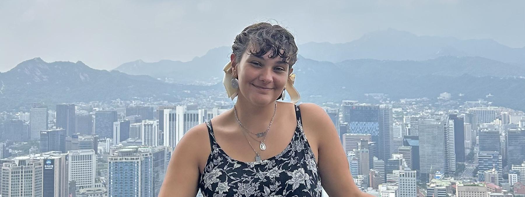 Lilian Frank is overseas.
