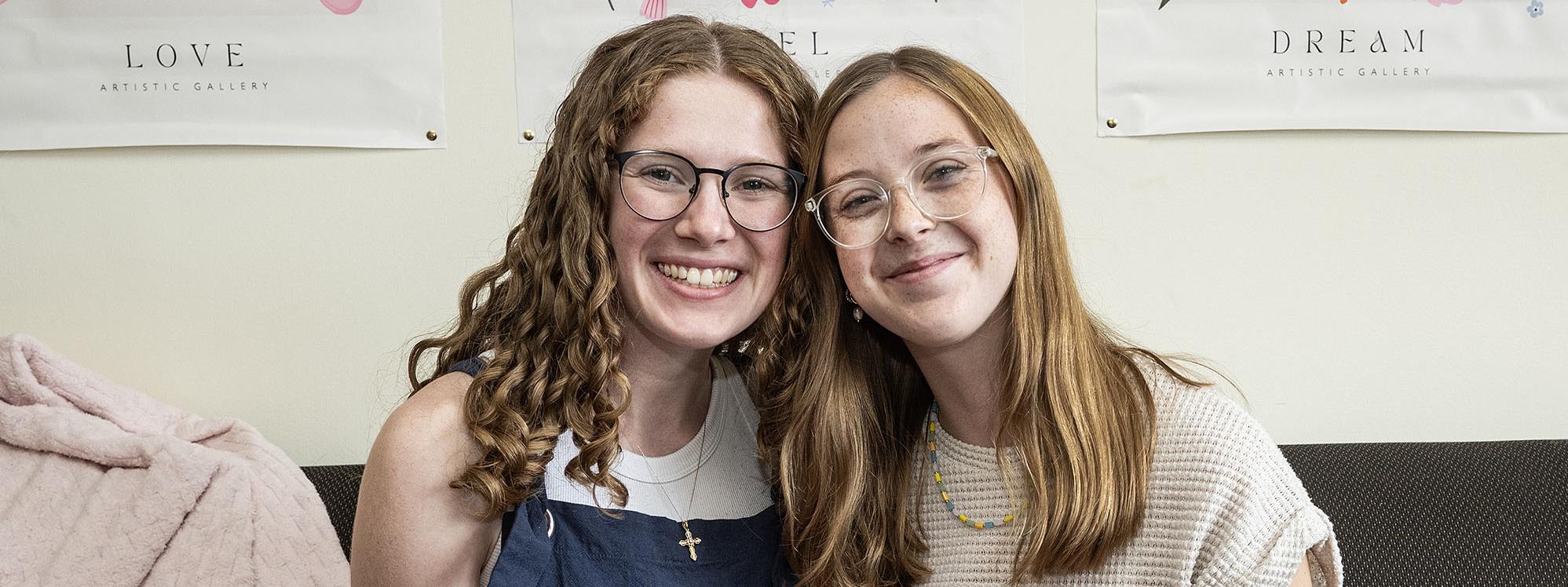 Two female students named Mackenzie