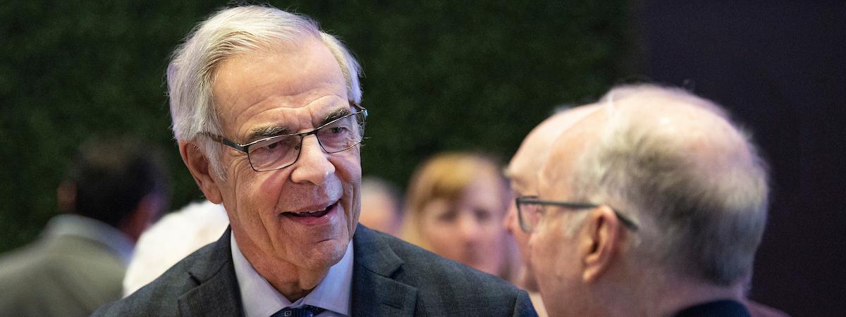 Richard Waterfield is having a conversation with someone