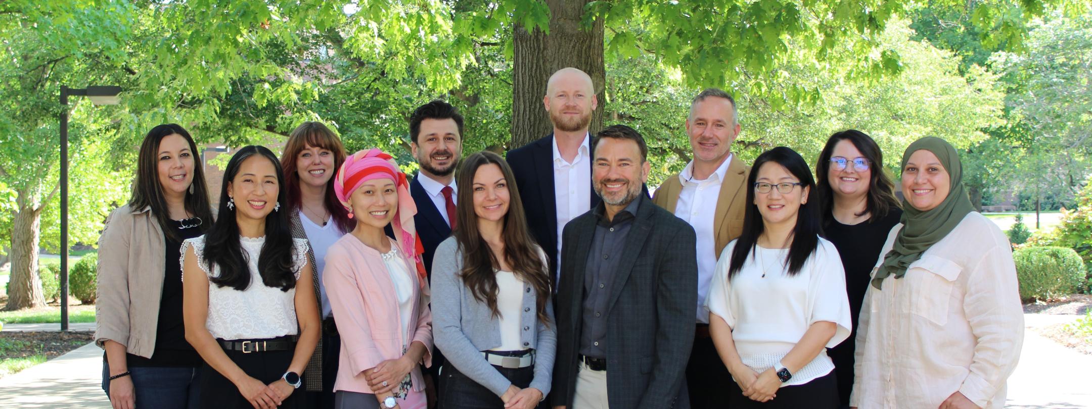 Center for the Enhancement of Learning and Teaching (CELT) team posing for a photo.