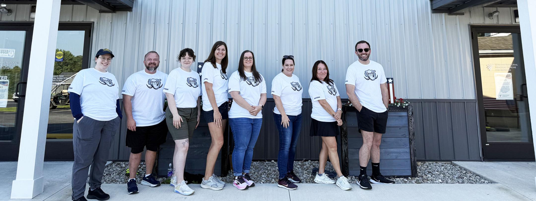 Volunteer group photo at Day of Caring