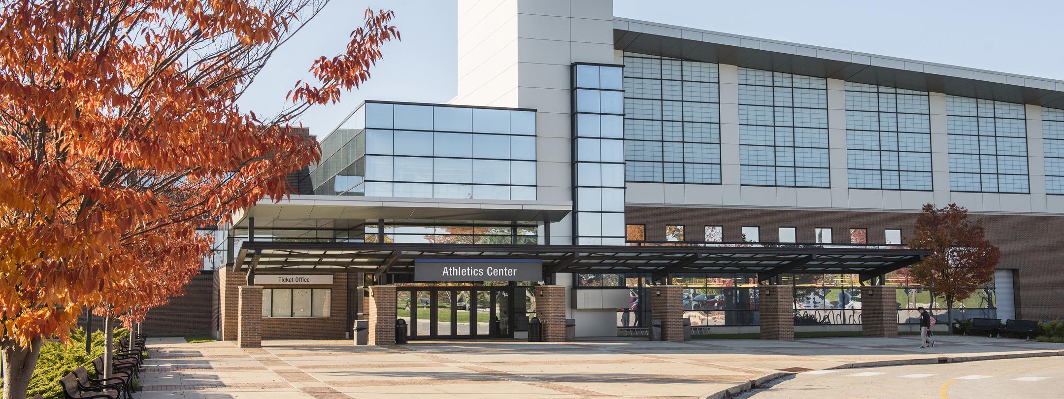 Athletics Center and the Hilliard Gates Sport Center on main campus.
