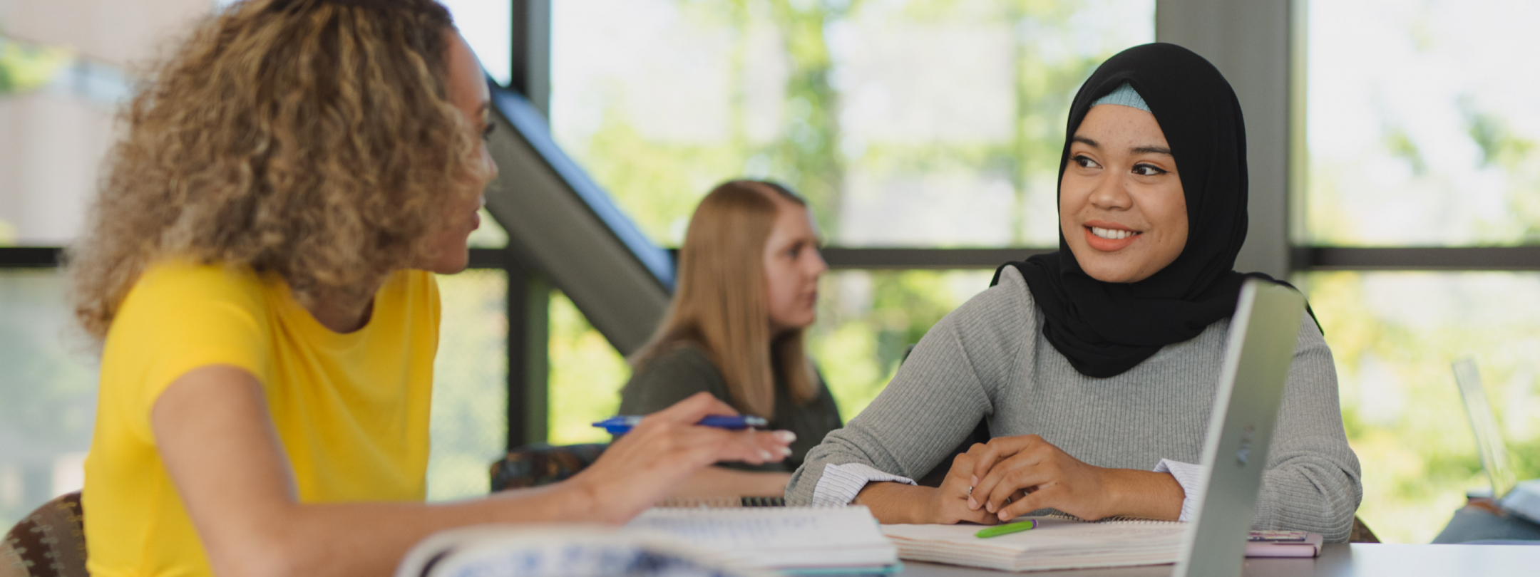 Students in class