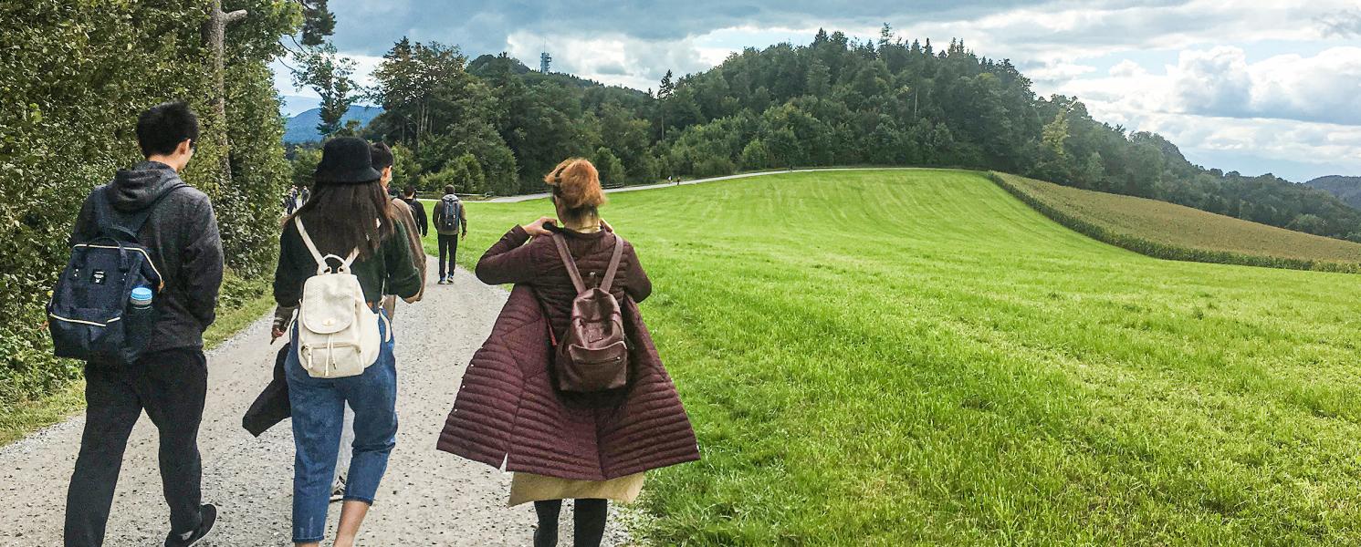 Students traveling abroad