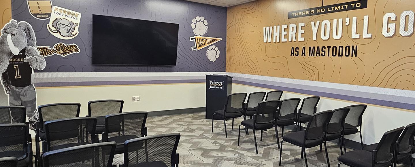 Admissions Visit Day Room