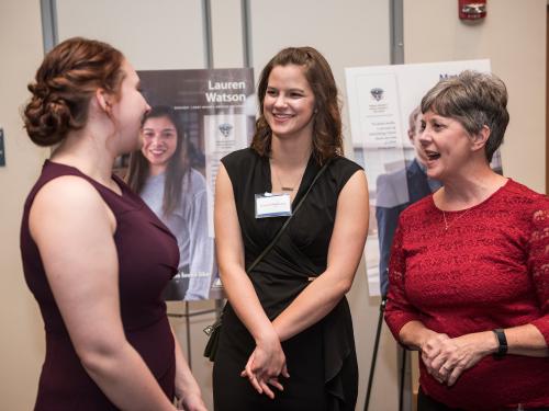 Students at top 50 event