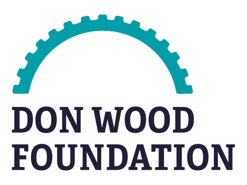 Two Colored Don Wood Foundation Logo
