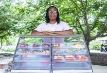 Photo of Shante Smith, owner of Taye's Treats