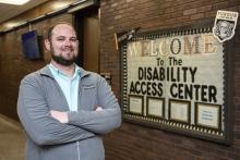 Portrait of Ryan McCombs, director of the Disability Access Center at Purdue Fort Wayne