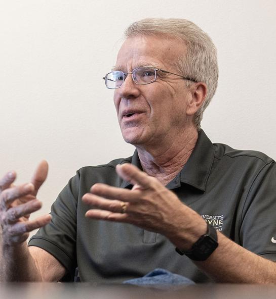 Portrait of Mike Slaubaugh