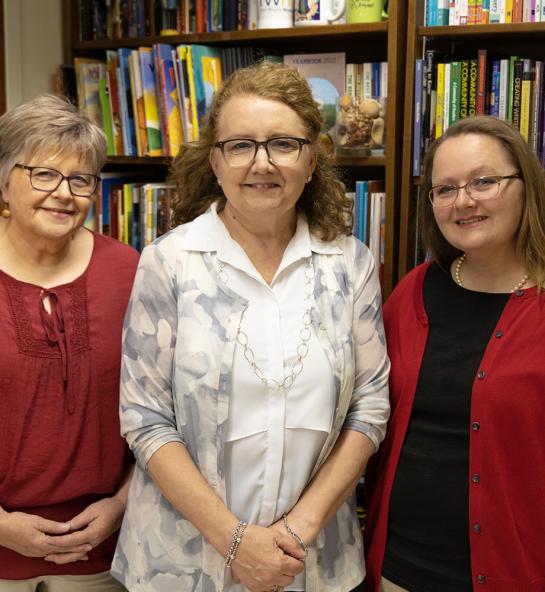 Photo of Terry Springer, Karol Dehr, and Amy Dreibelbis