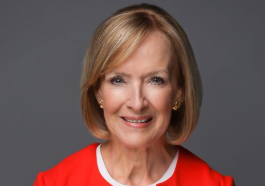 Judy Woodruff, anchor and managing editor of PBS NewsHour