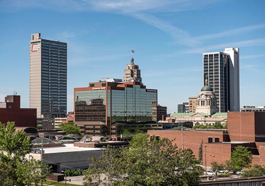 Fort Wayne skyline