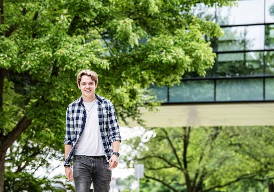Outdoor portrait of Bobby Way