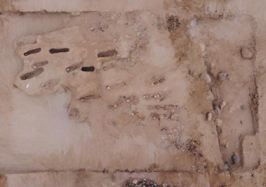Drone image of Pampa la Cruz Monticulo