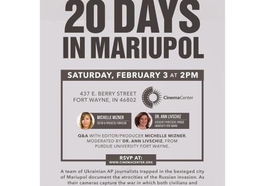 20 Days In Mariupol Livschiz