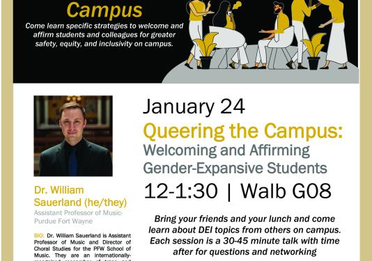 William Sauerland DEI Talk January