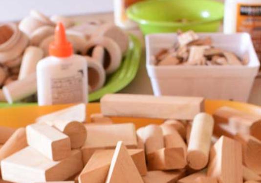 wood blocks