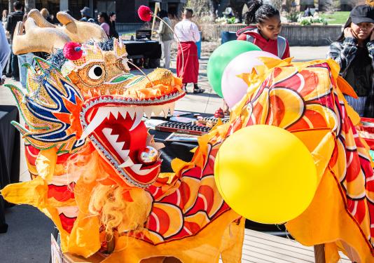 Asian Festival dragon.