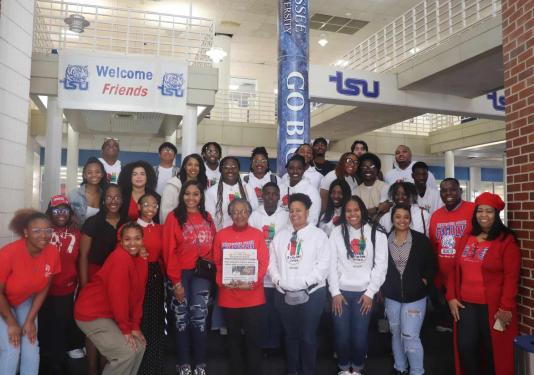Members of PFW's Black Student Union visited Tennessee State University.